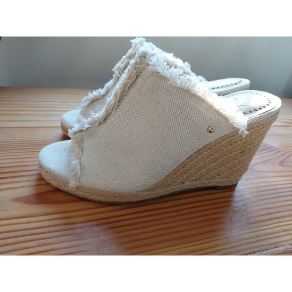 Sam Edelman Circus Baker Wedges in Cream size 6.5 - Picture 3 of 7
